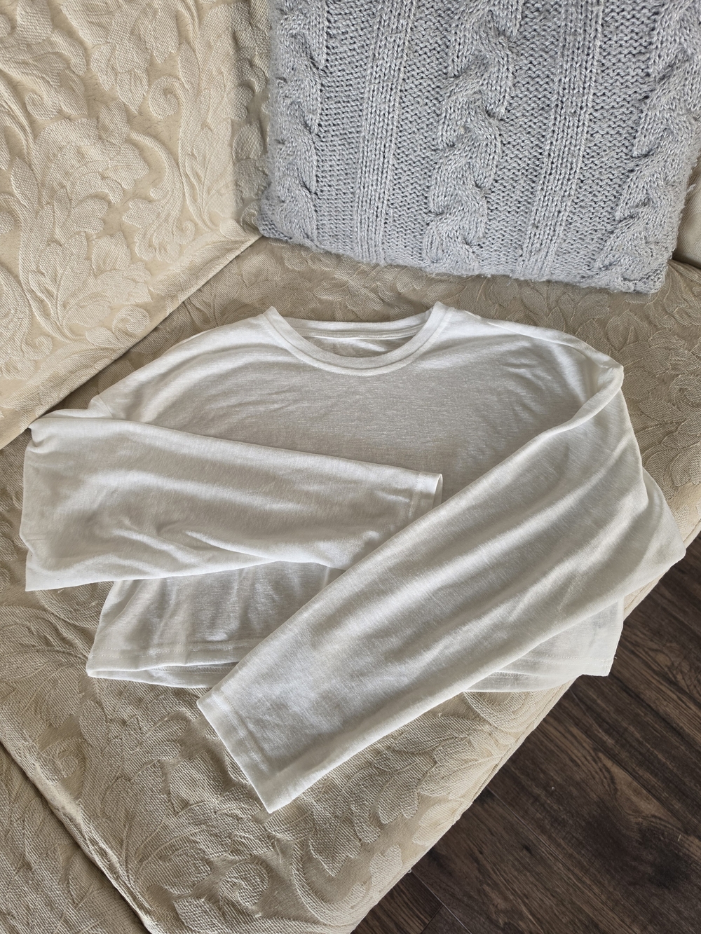 Classic White Long Sleeve Tee